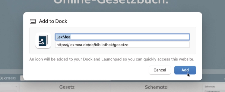 Installation Safari MacOS Step 2